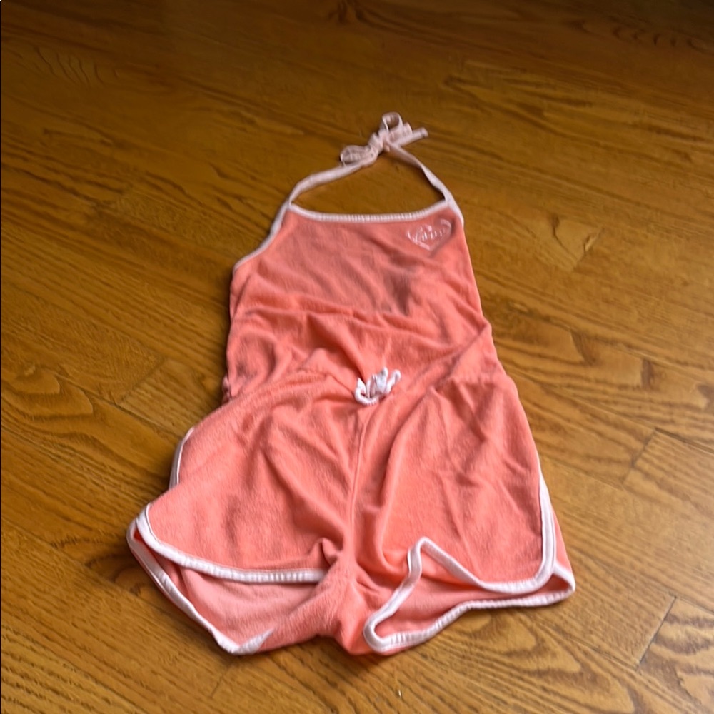 Coral Bathing Suit CoverUp